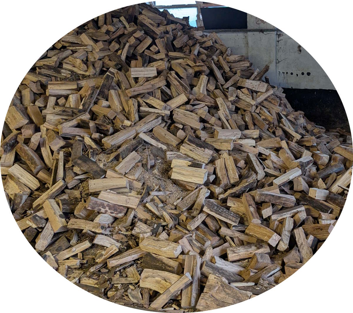 Innenansicht Holztrocknung